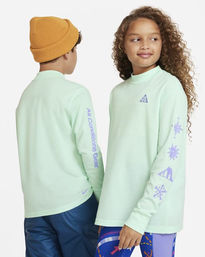 Nike ACG Dri-FIT Kids Long-Sleeve Top Za Dječake Košulje Menta | HR-02849ULNG