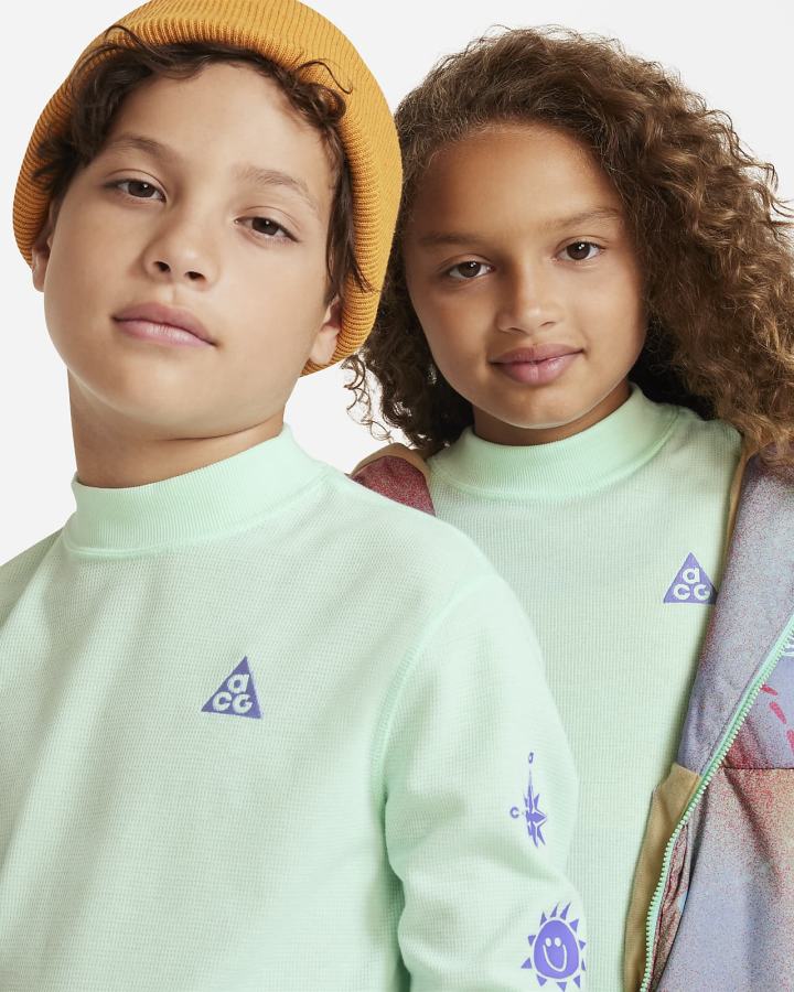 Nike ACG Dri-FIT Kids Long-Sleeve Top Za Djevojčice Košulje Menta | HR-34952FKXN