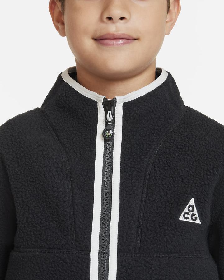 Nike ACG Therma-FIT Kids Full-Zip Za Dječake Jakne Crne | HR-74201TRNP