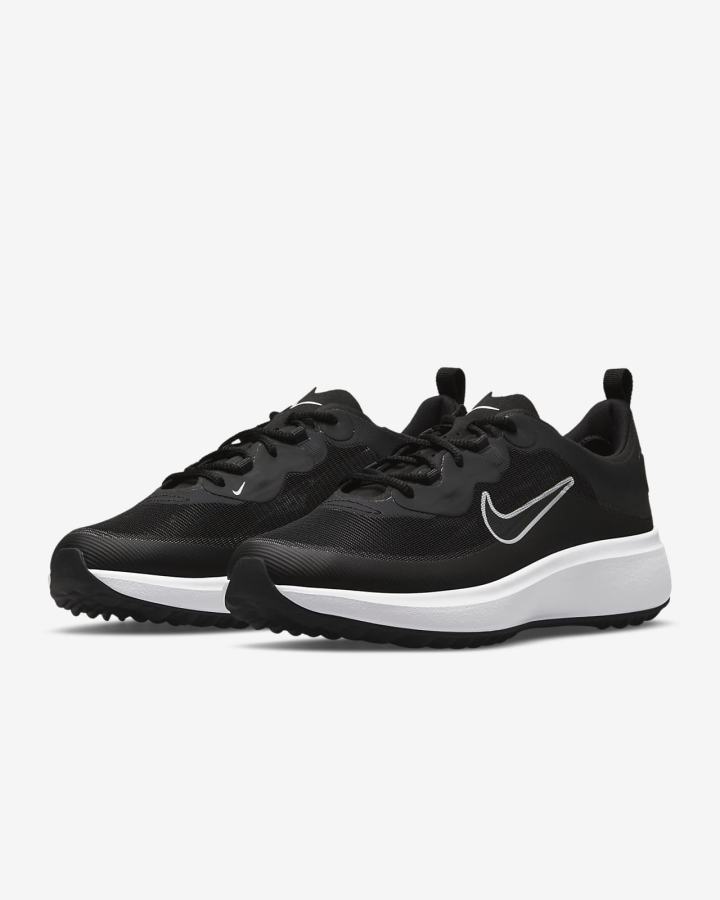 Nike Ace Summerlite Ženske Cipele Za Golf Crne Bijele | HR-46920DXFA