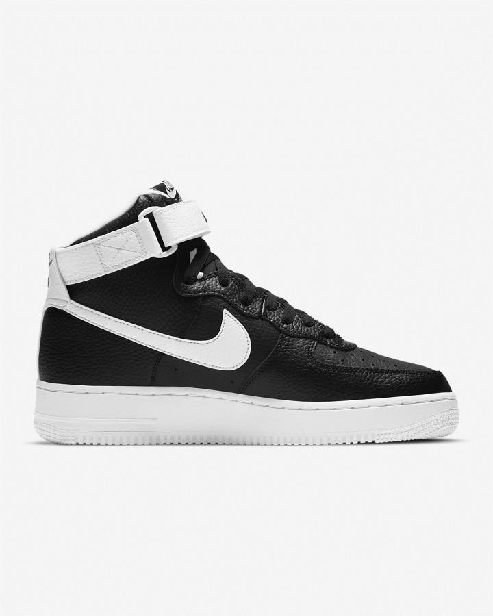 Nike Air Force 1 '07 High Muške Tenisiće Crne Bijele | HR-15923HGRK