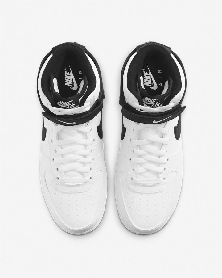 Nike Air Force 1 '07 High Muške Tenisiće Bijele Crne | HR-83519CBWG