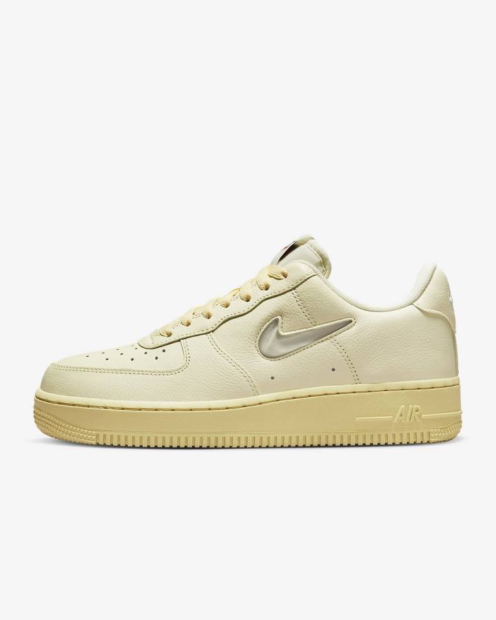 Nike Air Force 1 \'07 LX Ženske Tenisiće Limun Svijetlo Plave Žute Bež | HR-28397NYCJ