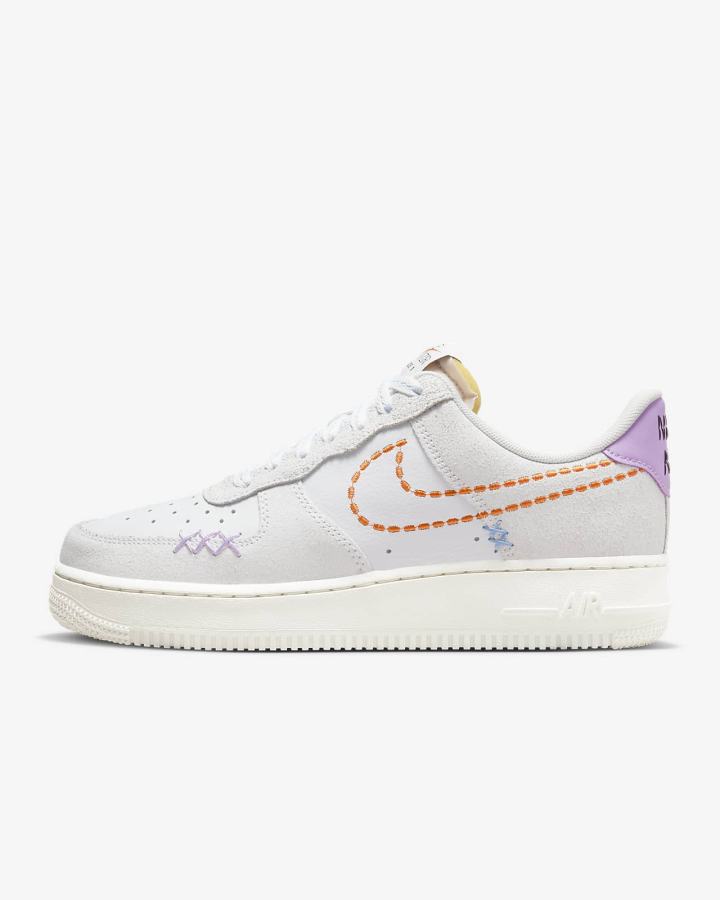 Nike Air Force 1 \'07 LX Ženske Tenisiće Bijele Zelene Narančaste | HR-96157AZDK