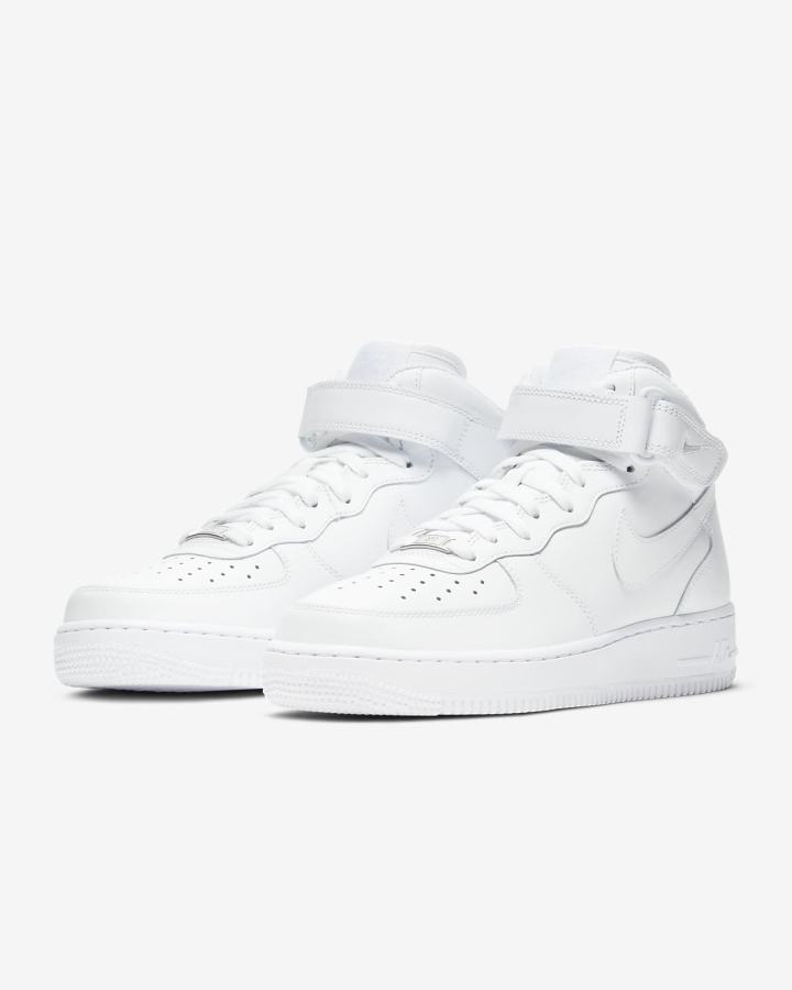 Nike Air Force 1 '07 Mid Ženske Tenisiće Bijele | HR-45873PGLC