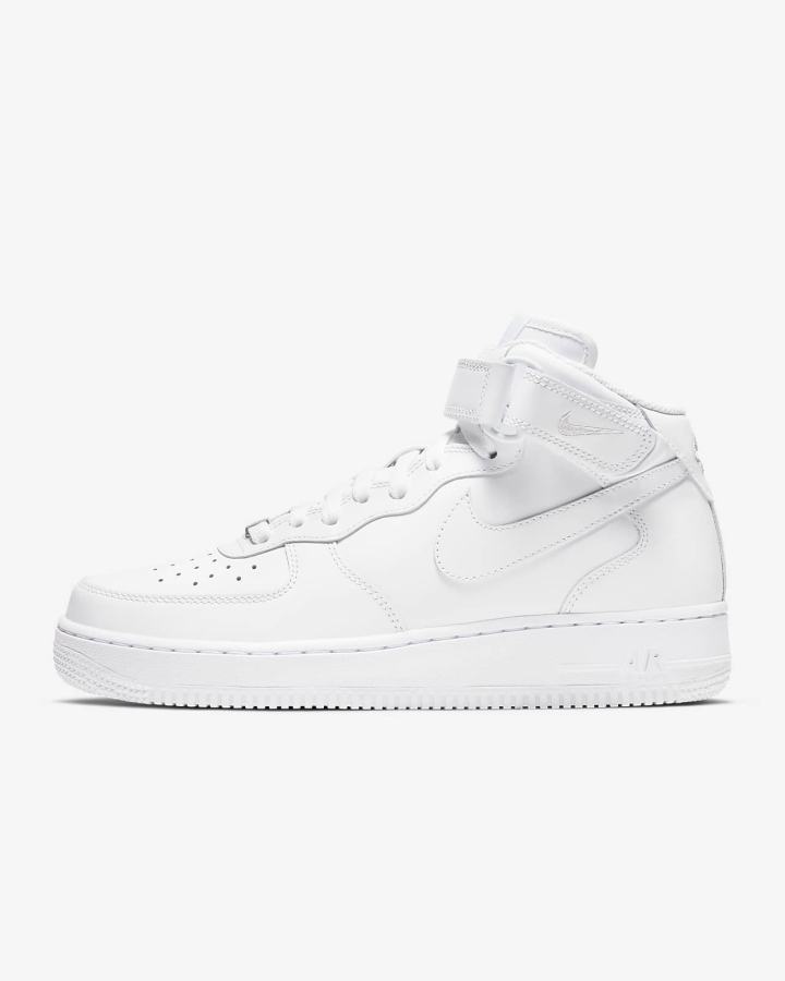 Nike Air Force 1 \'07 Mid Ženske Tenisiće Bijele | HR-45873PGLC