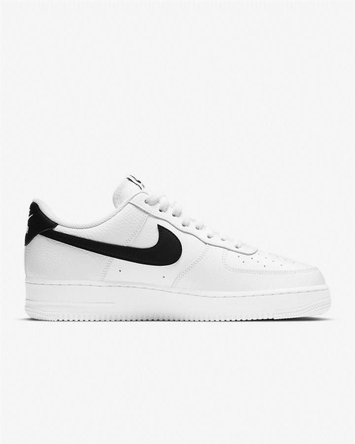 Nike Air Force 1 '07 Muške Tenisiće Bijele Crne | HR-31629FDNC