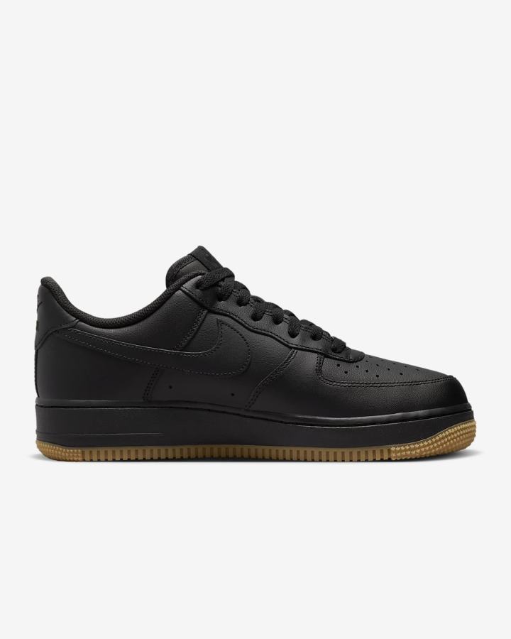 Nike Air Force 1 '07 Muške Tenisiće Crne Svijetlo Smeđe Crne | HR-07452VQJP