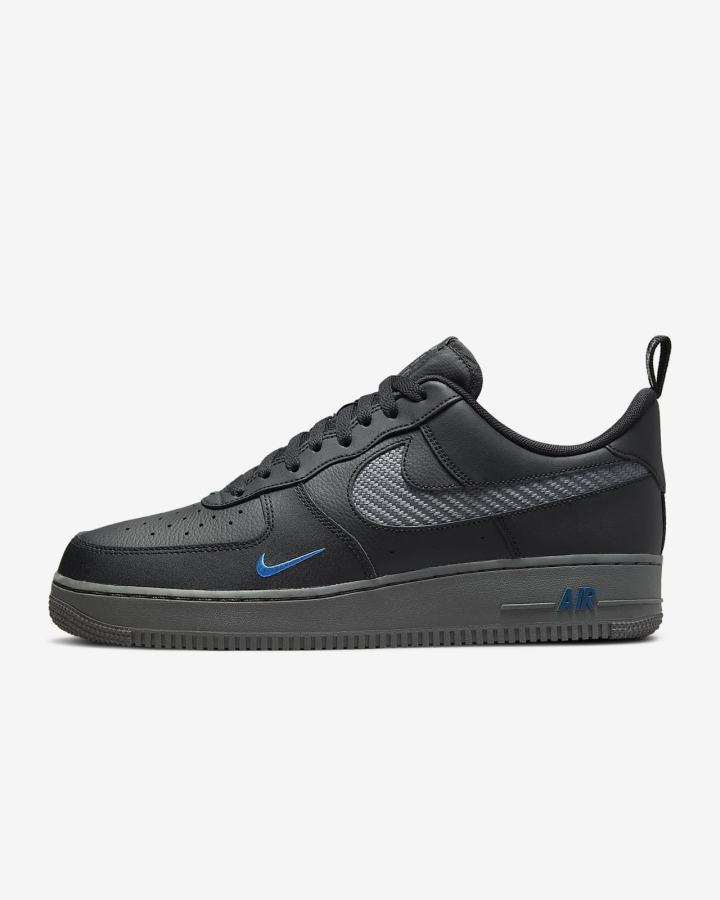 Nike Air Force 1 \'07 Muške Tenisiće Crne Sive Bijele | HR-83271FPIB