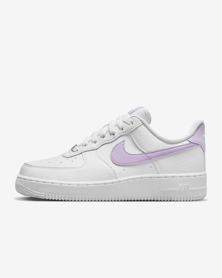 Nike Air Force 1 \'07 Next Nature Ženske Tenisiće Bijele Metalne Srebrne | HR-40689DQGJ