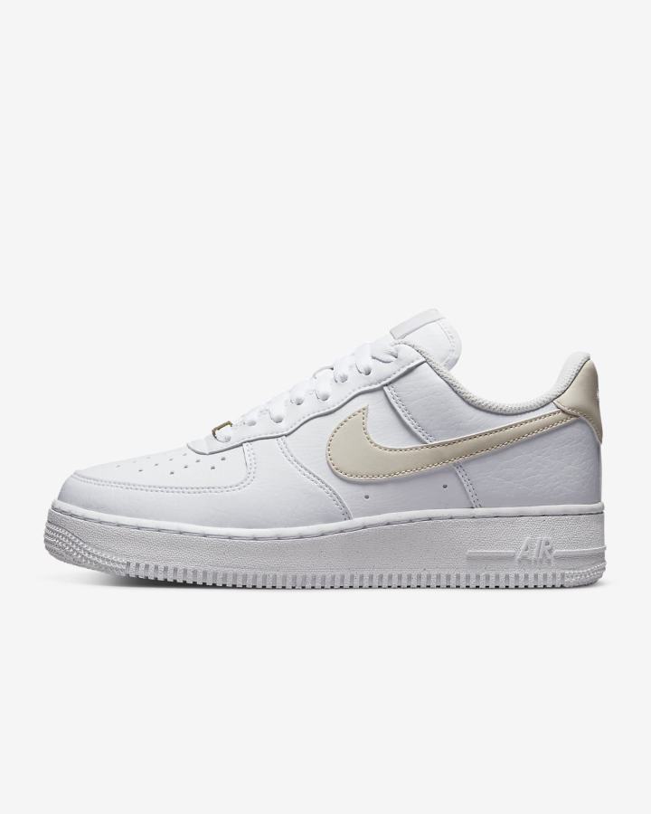 Nike Air Force 1 \'07 Next Nature Ženske Tenisiće Bijele Metalne Zlatne Svijetlo Smeđe | HR-82450AQUS