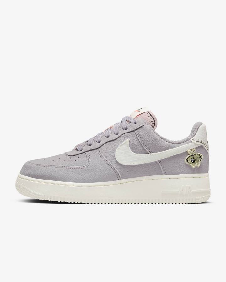 Nike Air Force 1 \'07 SE Ženske Tenisiće Sive Roze Crne Bijele | HR-71950JMWO