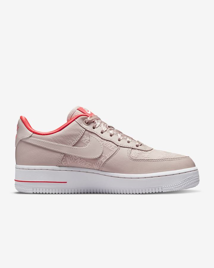 Nike Air Force 1 '07 Ženske Tenisiće Kaki Boja Sive Crvene Bijele | HR-61703CFAV