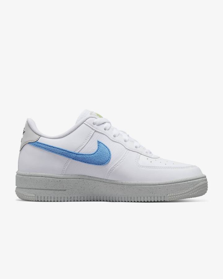 Nike Air Force 1 Crater Kids Za Djevojčice Tenisiće Bijele Svijetlo Bež Plave | HR-61243YMUX