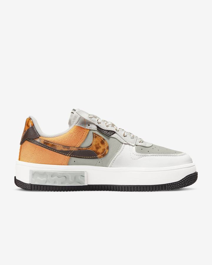 Nike Air Force 1 Fontanka Ženske Tenisiće Smeđe Svijetlo Bež Žute | HR-81590TWFM