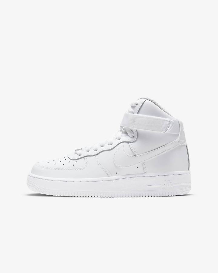 Nike Air Force 1 High LE Kids Za Dječake Tenisiće Bijele | HR-94260VUGY