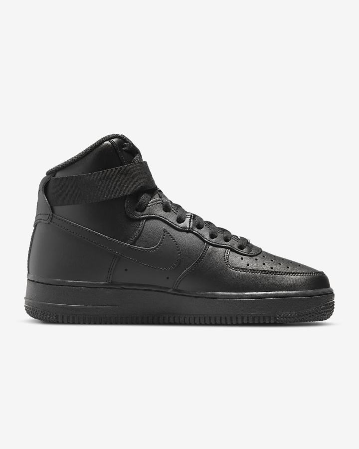 Nike Air Force 1 High Ženske Tenisiće Crne | HR-56904YAFE