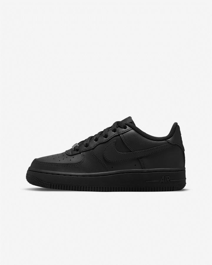 Nike Air Force 1 LE Kids Za Dječake Tenisiće Crne | HR-54301KWGV