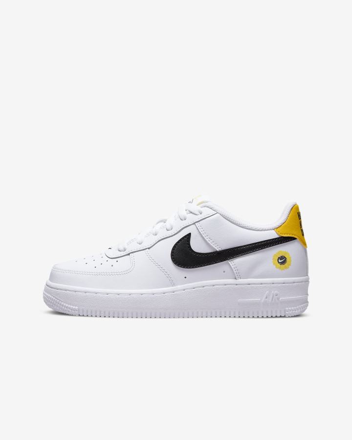 Nike Air Force 1 LV8 Kids Za Djevojčice Tenisiće Bijele Crne | HR-90827KHJS