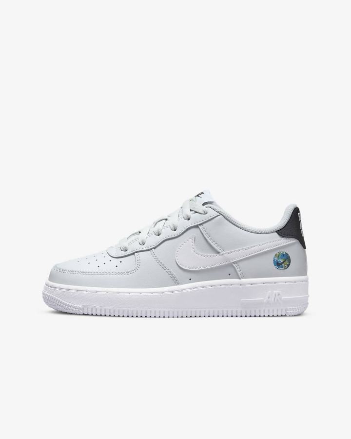 Nike Air Force 1 LV8 Kids Za Dječake Tenisiće Crne Bijele | HR-28437HERA