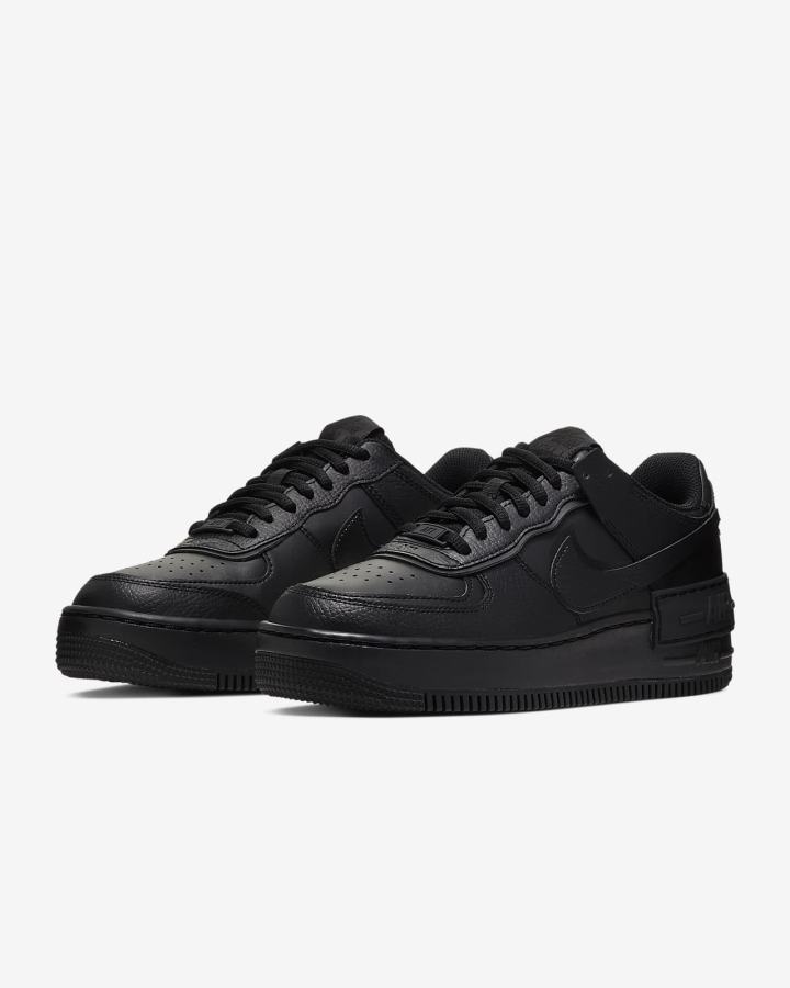 Nike Air Force 1 Shadow Ženske Tenisiće Crne | HR-37042NJYQ