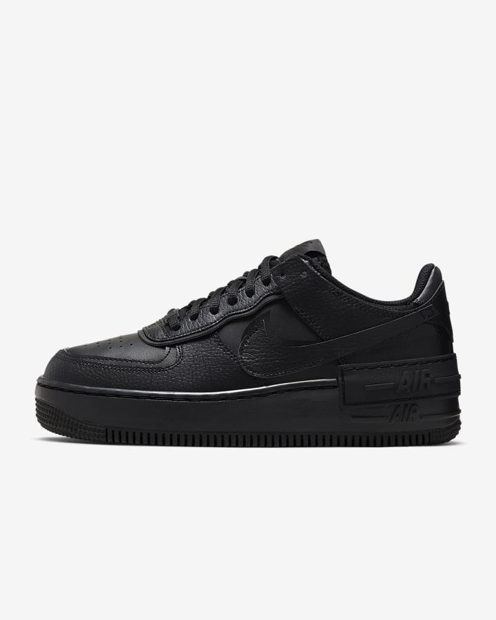 Nike Air Force 1 Shadow Ženske Tenisiće Crne | HR-37042NJYQ