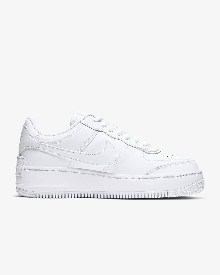 Nike Air Force 1 Shadow Ženske Tenisiće Bijele | HR-82561TNID