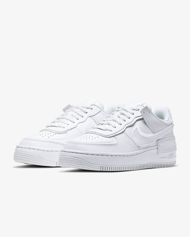 Nike Air Force 1 Shadow Ženske Tenisiće Bijele | HR-82561TNID