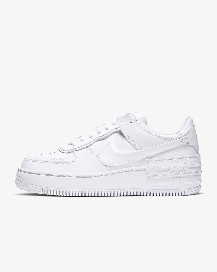 Nike Air Force 1 Shadow Ženske Tenisiće Bijele | HR-82561TNID