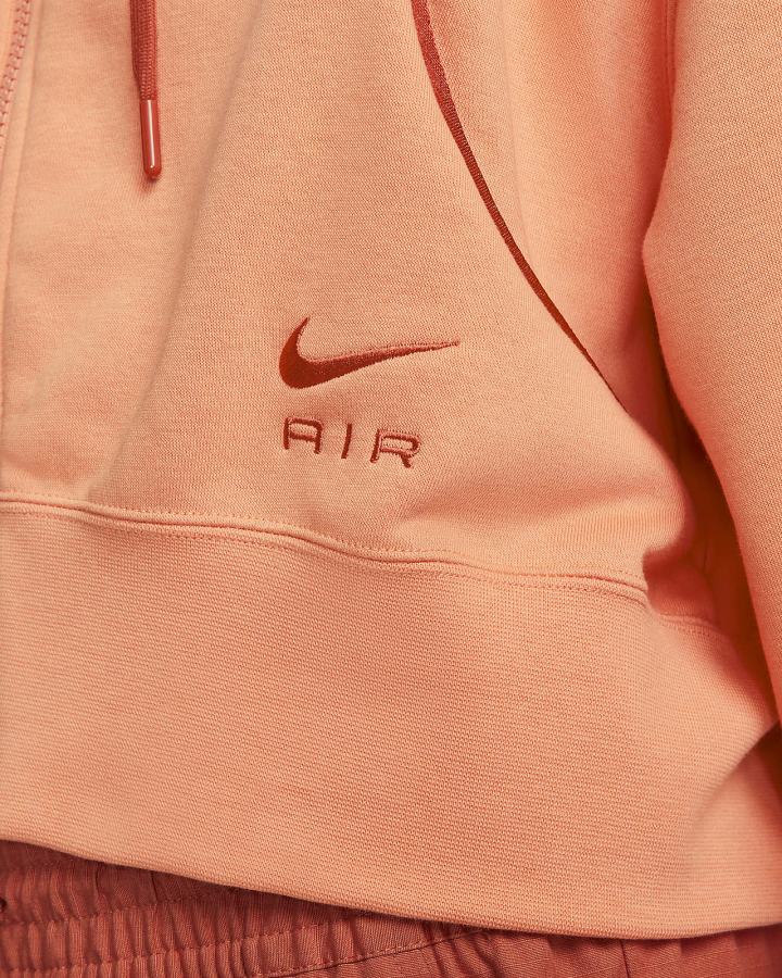 Nike Air Full-Zip Fleece Ženske Majica S Kapuljačom Narančaste | HR-47061TYEV