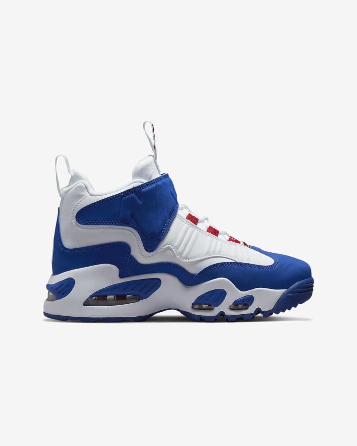 Nike Air Griffey Max 1 Kids Za Dječake Tenisiće Bijele Crvene Kraljevska Plava | HR-12865HUEO