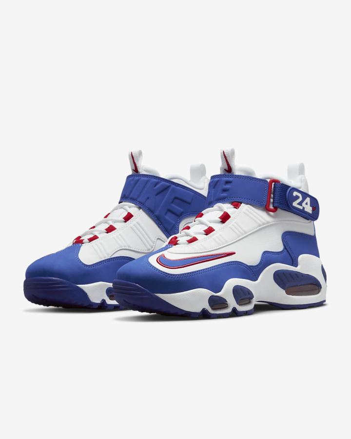 Nike Air Griffey Max 1 Muške Tenisiće Bijele Crvene Kraljevska Plava | HR-69324LCTU