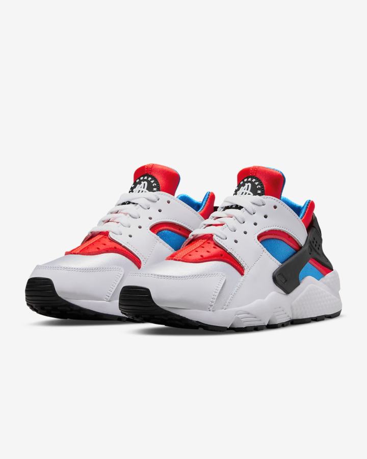 Nike Air Huarache Ženske Tenisiće Bijele Crvene Plave Crne | HR-58619TMKH