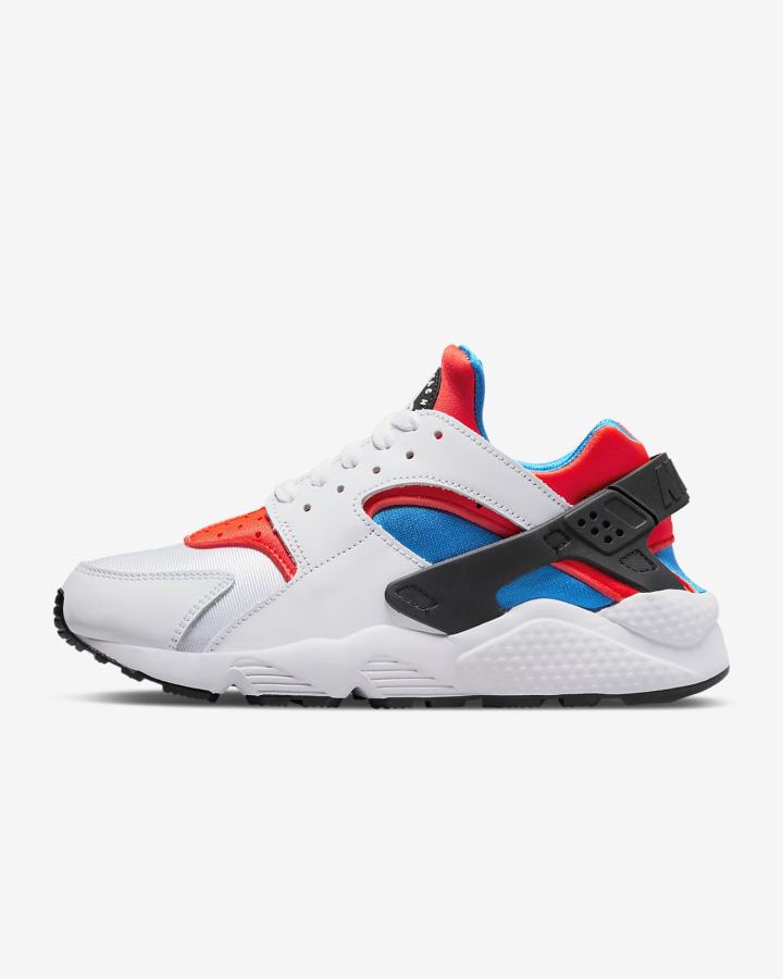 Nike Air Huarache Ženske Tenisiće Bijele Crvene Plave Crne | HR-58619TMKH