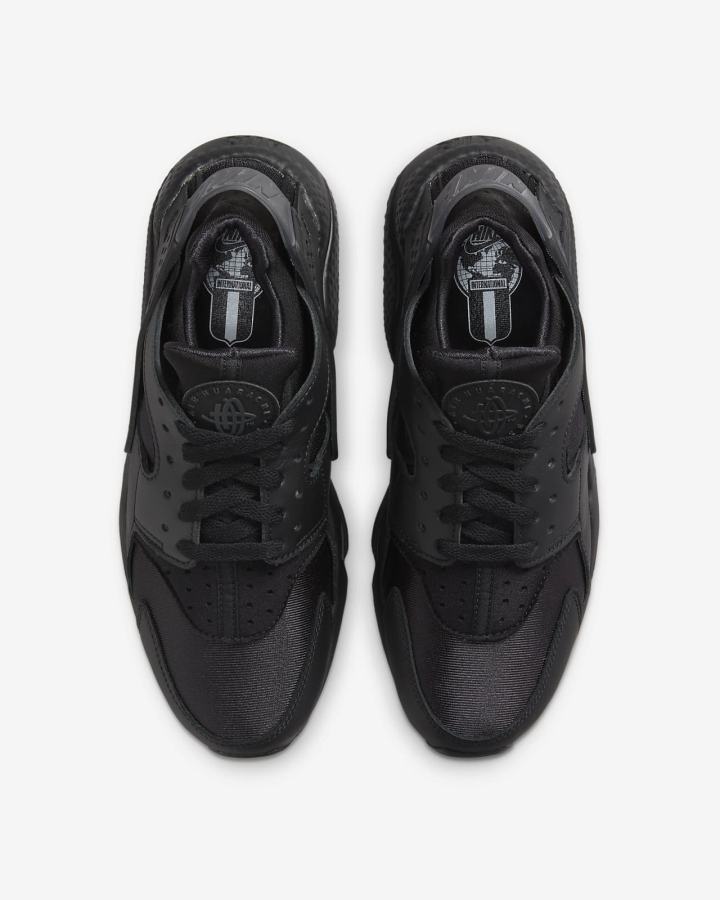 Nike Air Huarache Ženske Tenisiće Crne Tamno Sive Crne | HR-39417PQSI