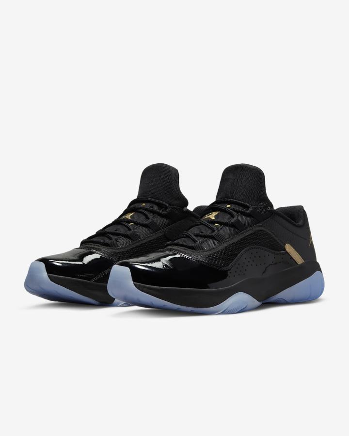 Nike Air Jordan 11 CMFT Low Muške Tenisiće Crne Metalne Zlatne | HR-34571XVLO