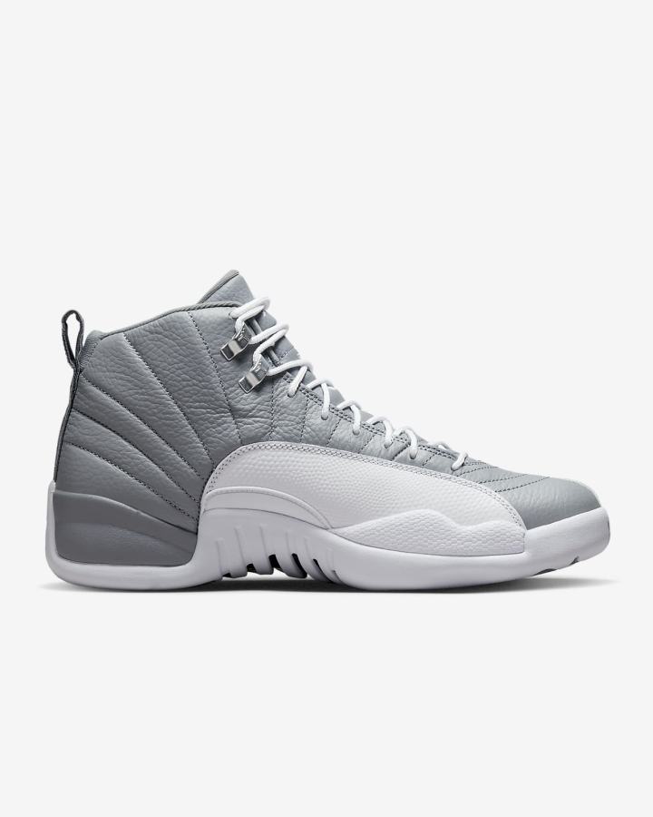 Nike Air Jordan 12 Retro Muške Tenisiće Sive Bijele | HR-23467OEXN