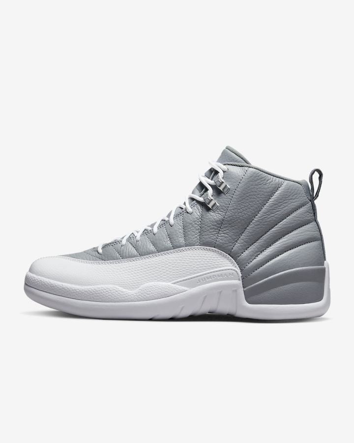 Nike Air Jordan 12 Retro Muške Tenisiće Sive Bijele | HR-23467OEXN