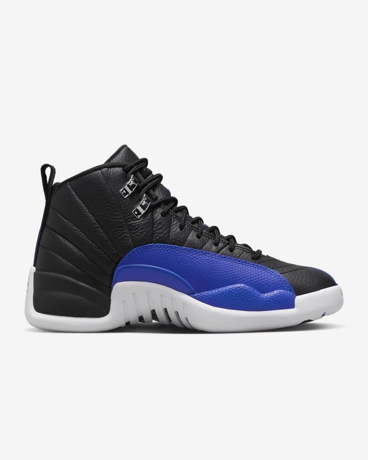 Nike Air Jordan 12 Retro Ženske Tenisiće Crne Metalne Srebrne Bijele | HR-57941HFCB