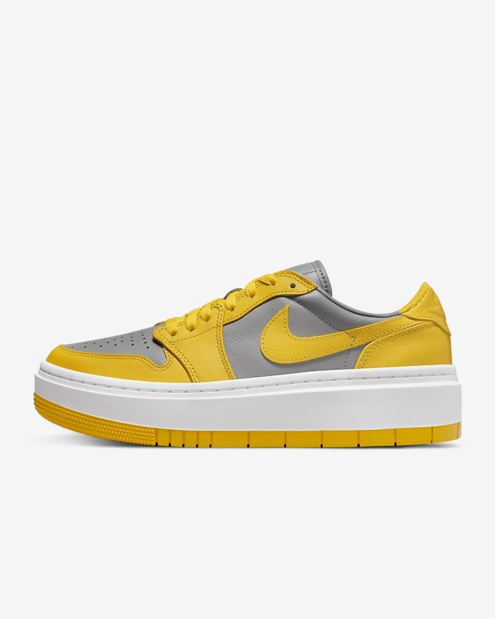 Nike Air Jordan 1 Elevate Low Ženske Tenisiće Sive Bijele | HR-58620MRWT