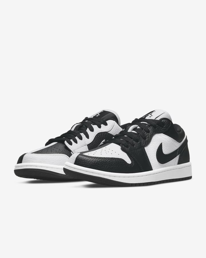 Nike Air Jordan 1 Low SE Ženske Tenisiće Bijele Crne | HR-65183GKLI