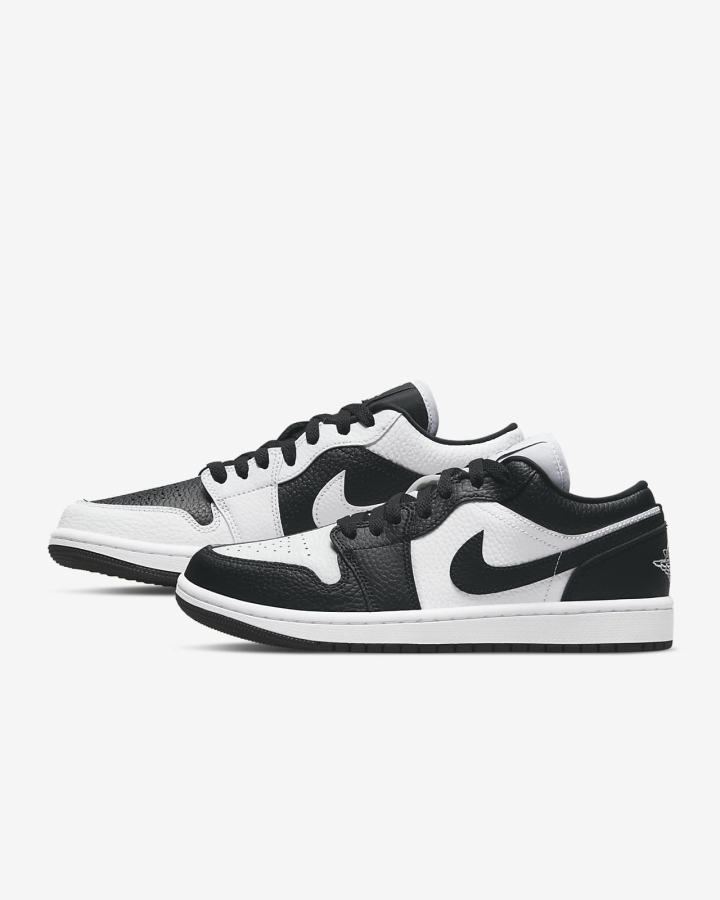 Nike Air Jordan 1 Low SE Ženske Tenisiće Bijele Crne | HR-65183GKLI