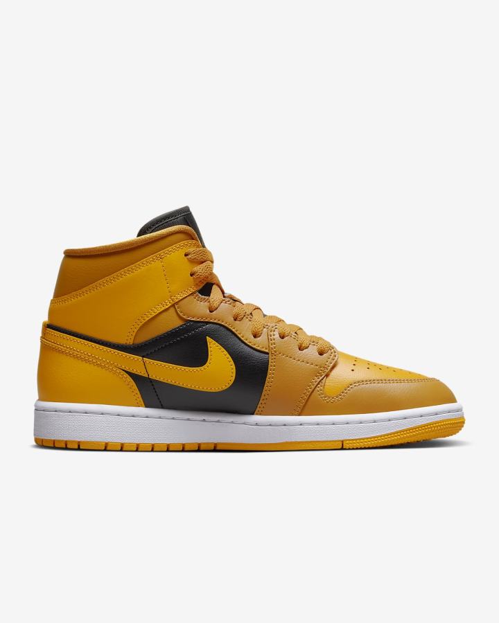 Nike Air Jordan 1 Mid Ženske Tenisiće Crne Bijele | HR-01845DRYZ