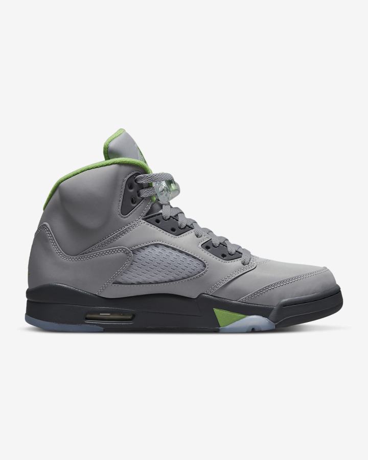 Nike Air Jordan 5 Retro “Green Bean” Muške Tenisiće Srebrne Sive Zelene | HR-96128NKJV