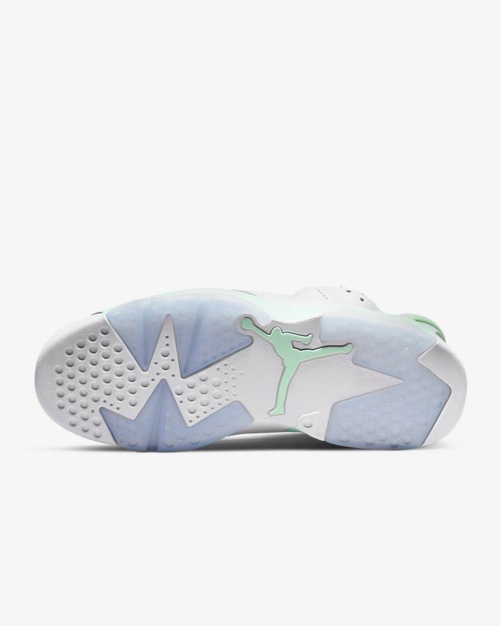 Nike Air Jordan 6 Retro Ženske Tenisiće Bijele Menta Platine | HR-46018LGQE