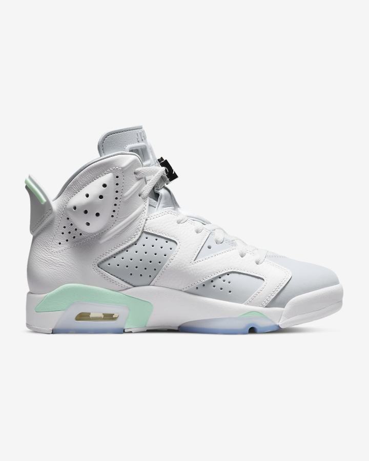 Nike Air Jordan 6 Retro Ženske Tenisiće Bijele Menta Platine | HR-46018LGQE