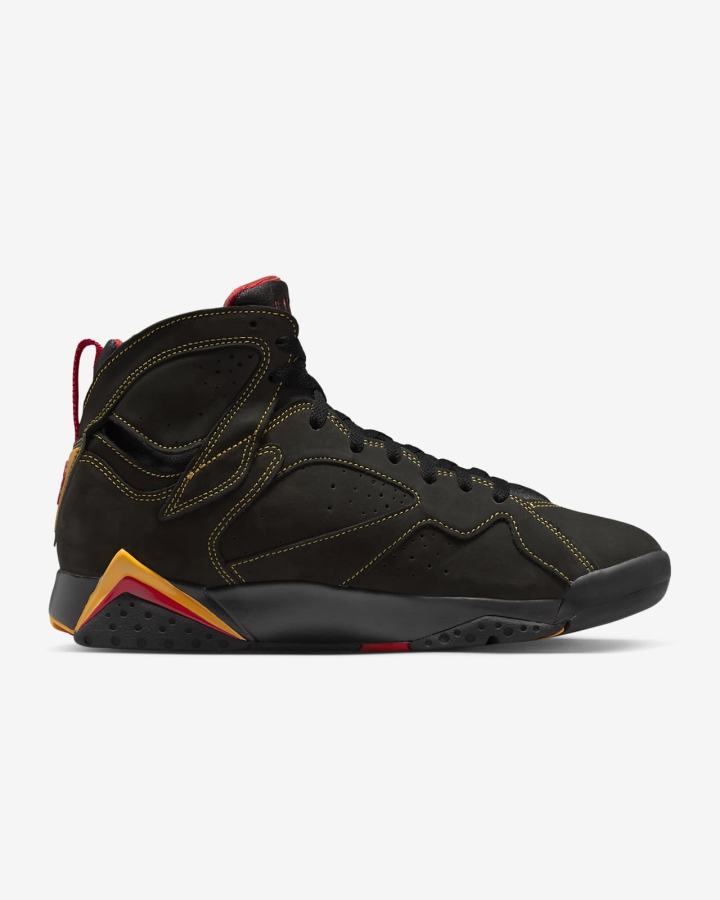 Nike Air Jordan 7 Retro Muške Tenisiće Crne Crvene Narančaste | HR-07281MULF