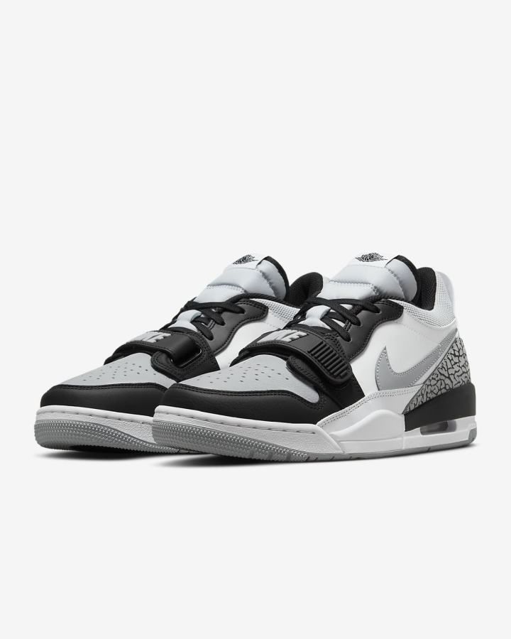 Nike Air Jordan Legacy 312 Low Muške Tenisiće Bijele Sive Crne | HR-79314OHKW