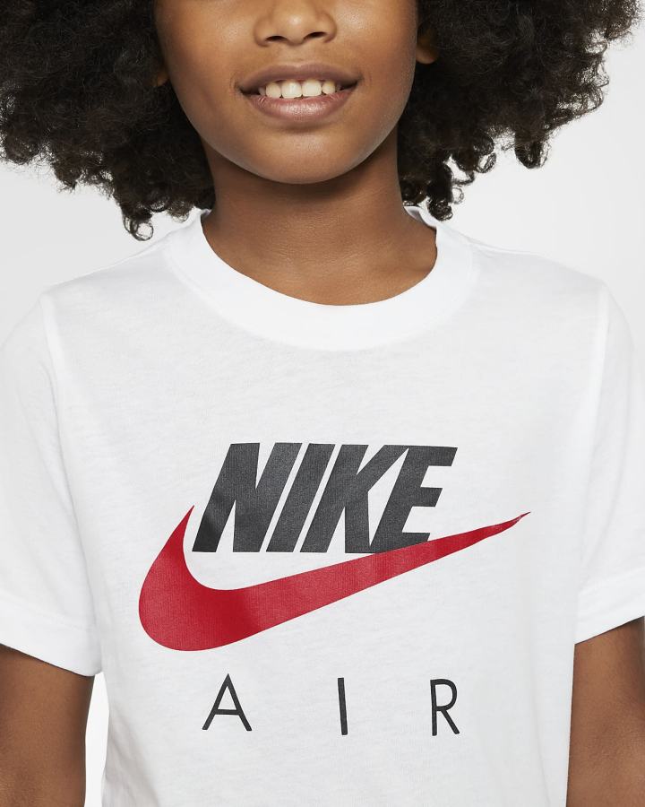 Nike Air Kids Za Dječake Majice Bijele Crvene | HR-35964IFLC