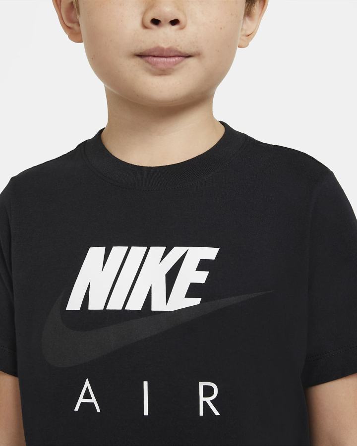 Nike Air Kids Za Dječake Majice Crne | HR-53640AUKG